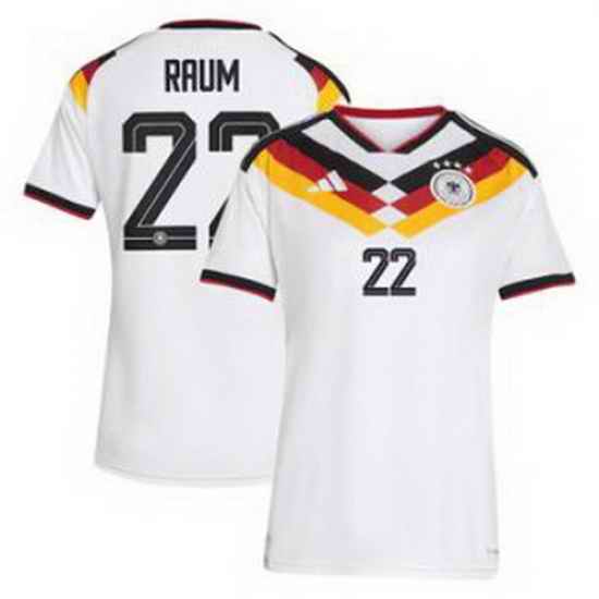 Women 22David Raum Germany National Team Jersey   6